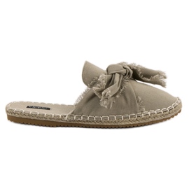 Inbyggda VICES tofflor brun