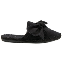 Inbyggda VICES tofflor svart