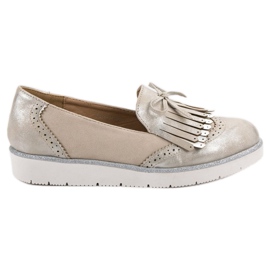 Balada Loafers med fransar brun