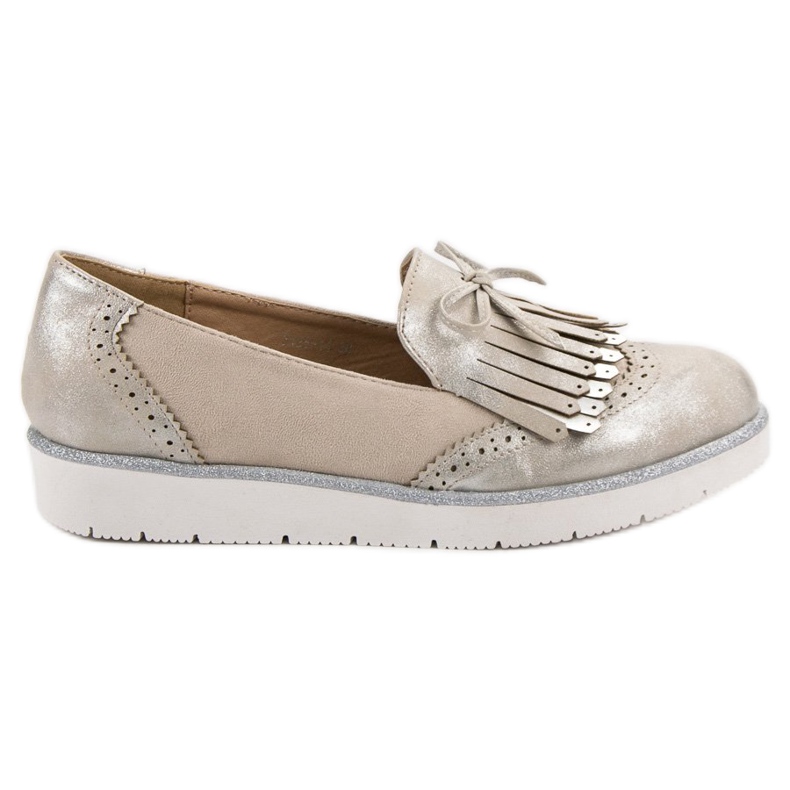 Balada Loafers med fransar brun