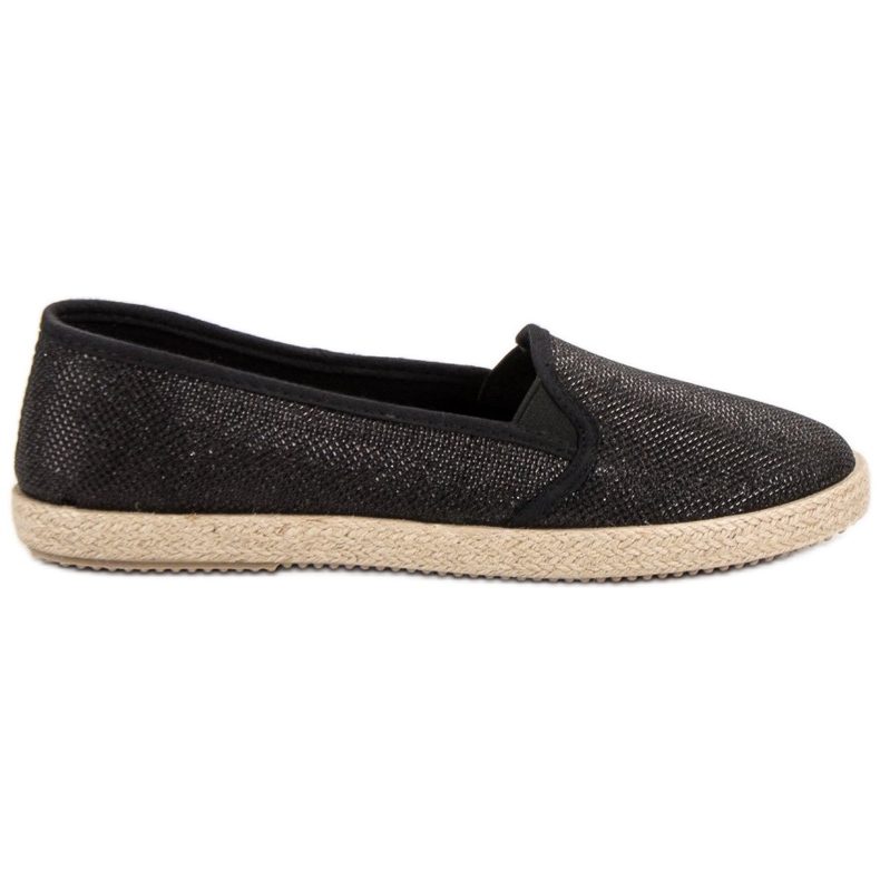 SHELOVET Svarta slip-on sneakers