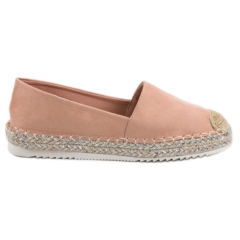 SHELOVET Mocka Espadrilles rosa