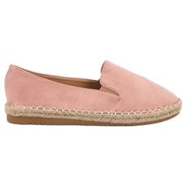 Primavera Mocka Espadrilles rosa