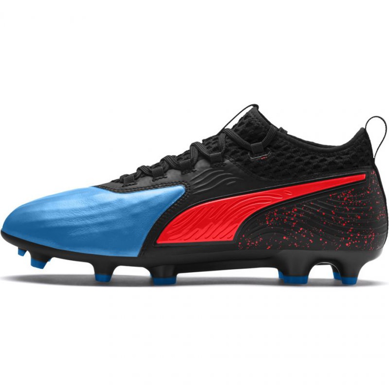 Puma One 19.2FG Ag M 105484 01 fotbollsskor mångfärgad svart