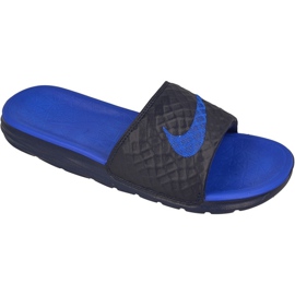 Nike Sportswear Solarsoft Benassi M 705474-440 diabilder svart blå