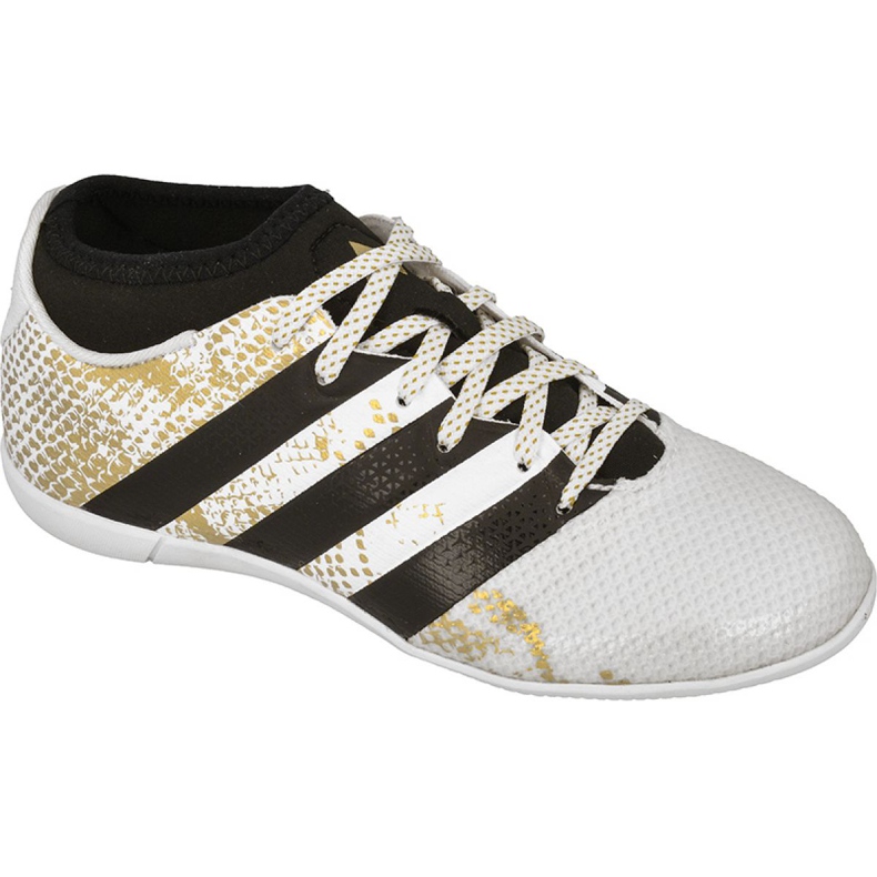 Inomhusskor adidas Ace 16.3 Primemesh I Jr AQ3427 vit vit