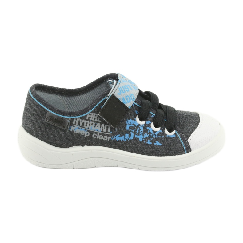 Befado barnskor 251X100 blå grå