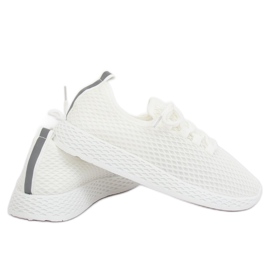 Vita NB283 Allwhite sportskor