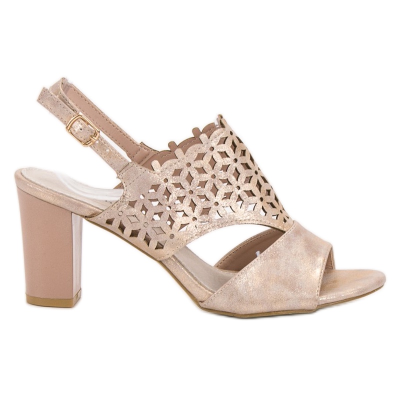 Goodin Openwork sandaler rosa