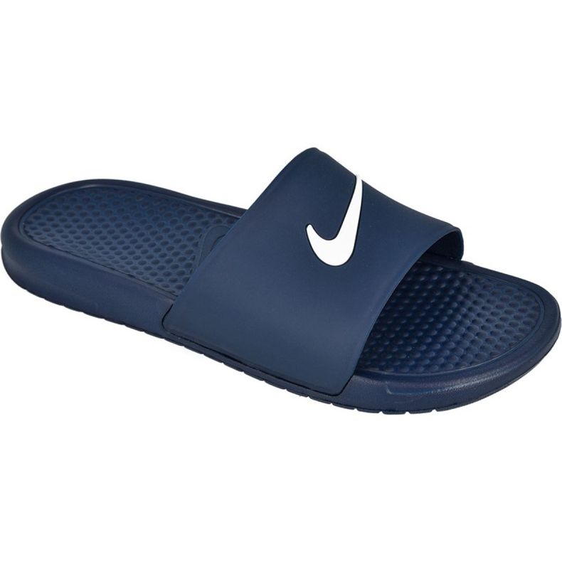 Tofflor Nike Sportswear Benassi Shower Slide M 819024-410 marinblå