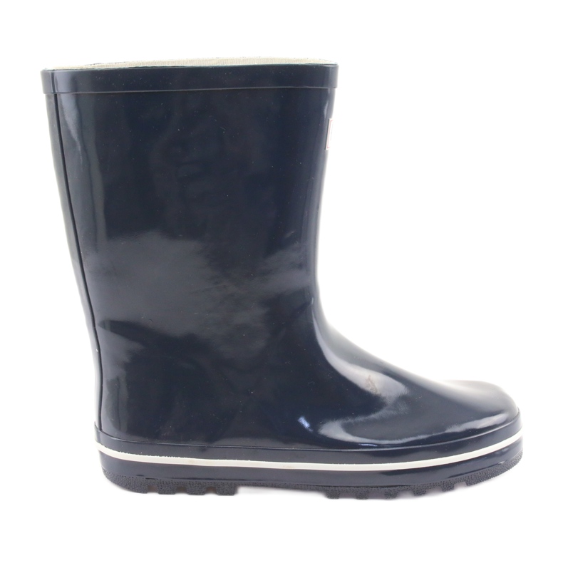 American Club marinblå oisolerade galoscher vit
