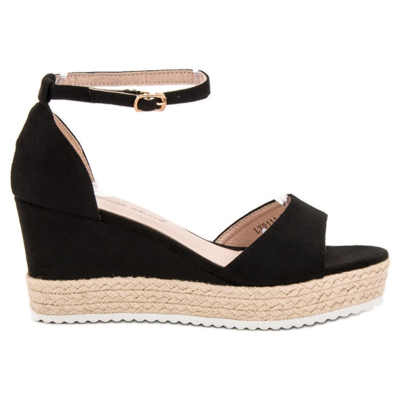Sweet Shoes Espadrilles sandaler svart