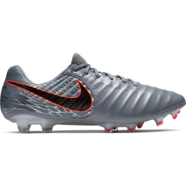 Nike Tiempo Legend 7 Elite Fg M AH7238-408 fotbollsskor grå grå