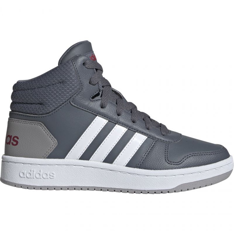 Adidas Hoops Mid 2.0 Jr EE6709 skor grå