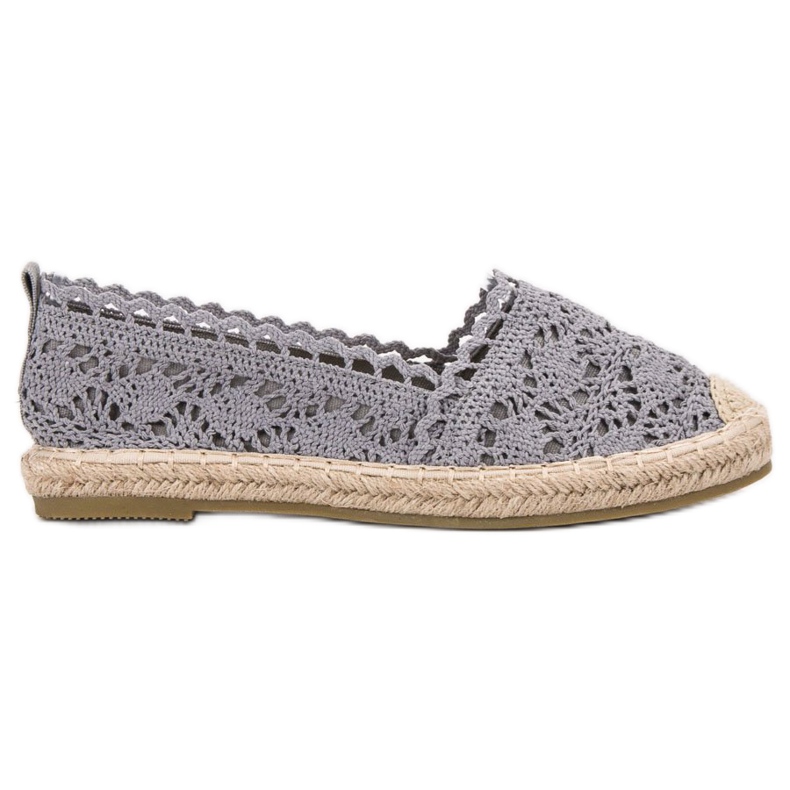 Seastar Spets Espadrilles grå