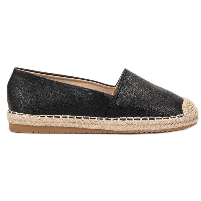 Primavera Svart Espadrilles
