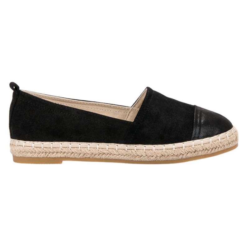 Forever Folie Mocka Espadrilles svart