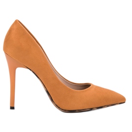 Erynn Pumpar På En Pin orange