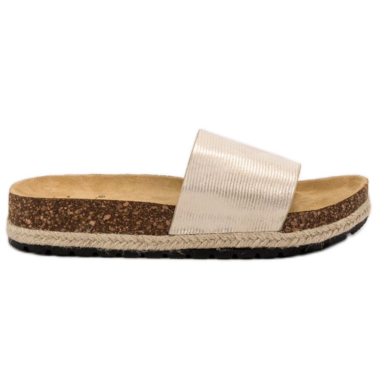 Sergio Todzi Bekväma tofflor för kvinnor gul