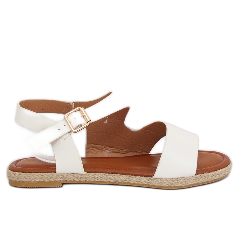 Vita damsandaler H-7 Vit