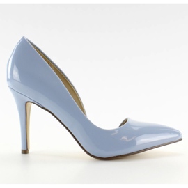 Pastell asymmetriska klackar C26P Blue II-GAT blå