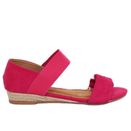 Fuchsia 9R71 Rose espadrilles sandaler rosa