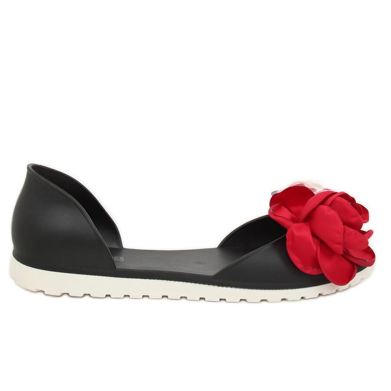 Svart Meliski W-13 Black ballerinas