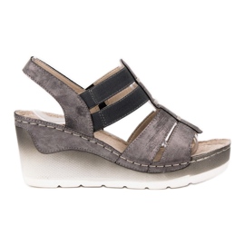 Goodin Bekväma kile sandaler grå