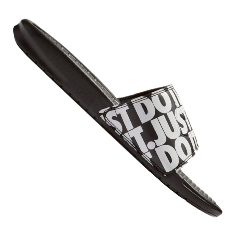 Nike Benassi Jdi Print M 631261-024 diabilder vit svart