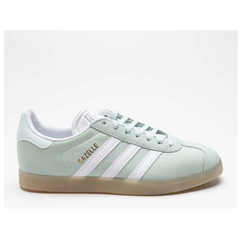 Adidas Gazelle W 064 Ice Mint Skor Vit Ecru Tint grön