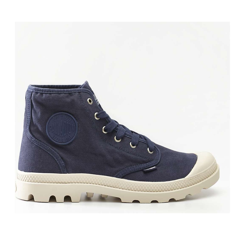 Palladium Pampa Hej 458 Mood Indigo marinblå