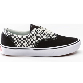 Vans Comfycush Era V9Y Tear Checkerboard Black True White vit svart