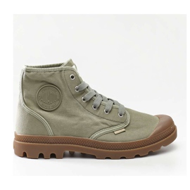 Palladium Pampa Hi 344 Vetiver Mid Gum mångfärgad