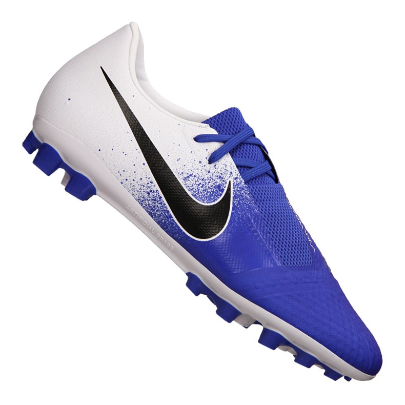 Nike Phantom Vnm Academy AG-R M AV3038-104 fotbollsskor mångfärgad blå