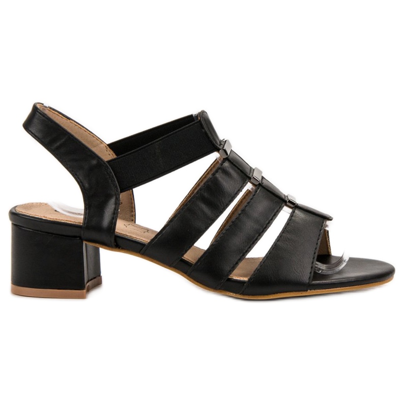 Evento Sandaler med hög klack svart