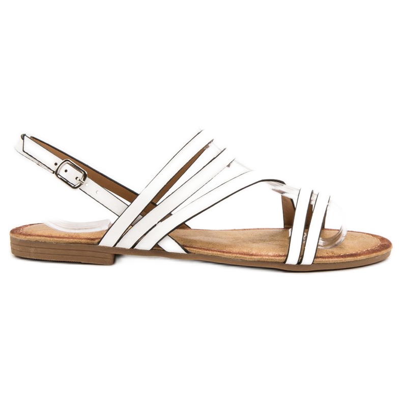 Primavera Klassiska vita sandaler
