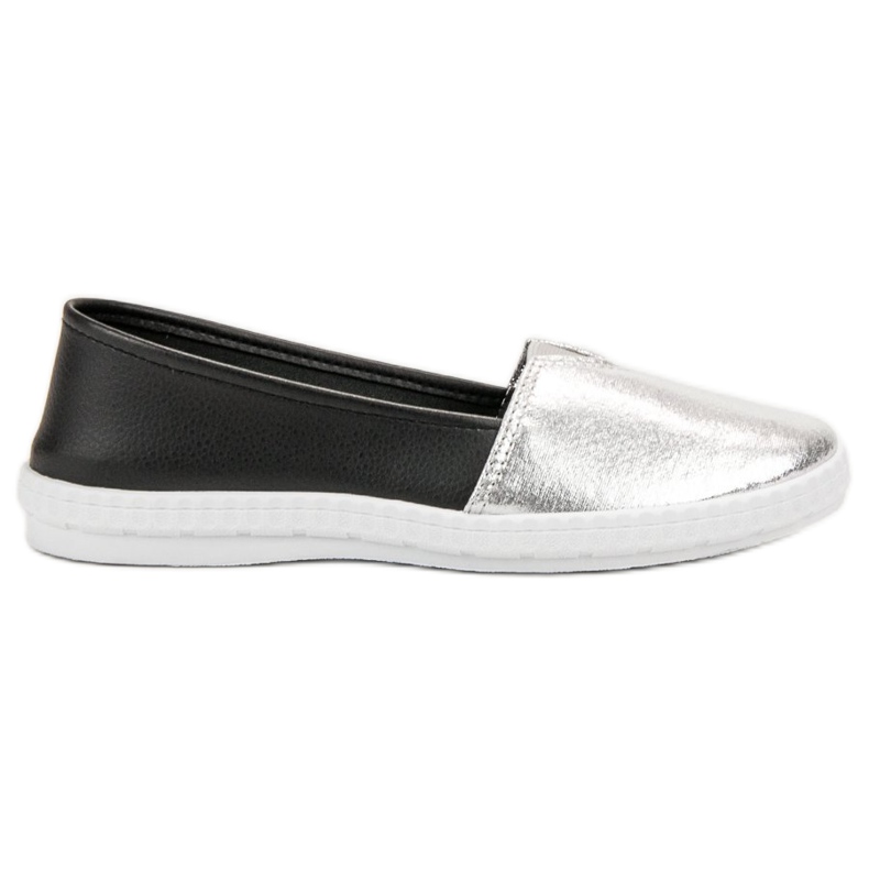 Mckeylor Fashionabla Slip On -sneakers svart grå