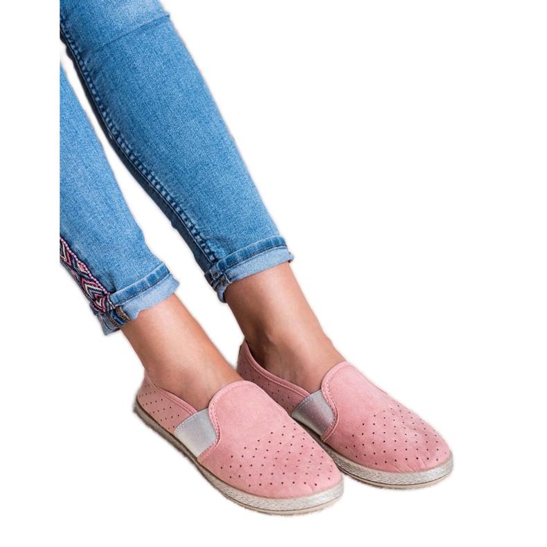 Mckeylor Mocka Slipons rosa