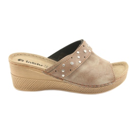 Kvinna kil Inblu OS007 brun