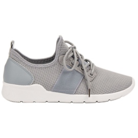 SHELOVET Slip-on sportskor grå