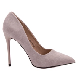 Jumex Mocka klackar purpur