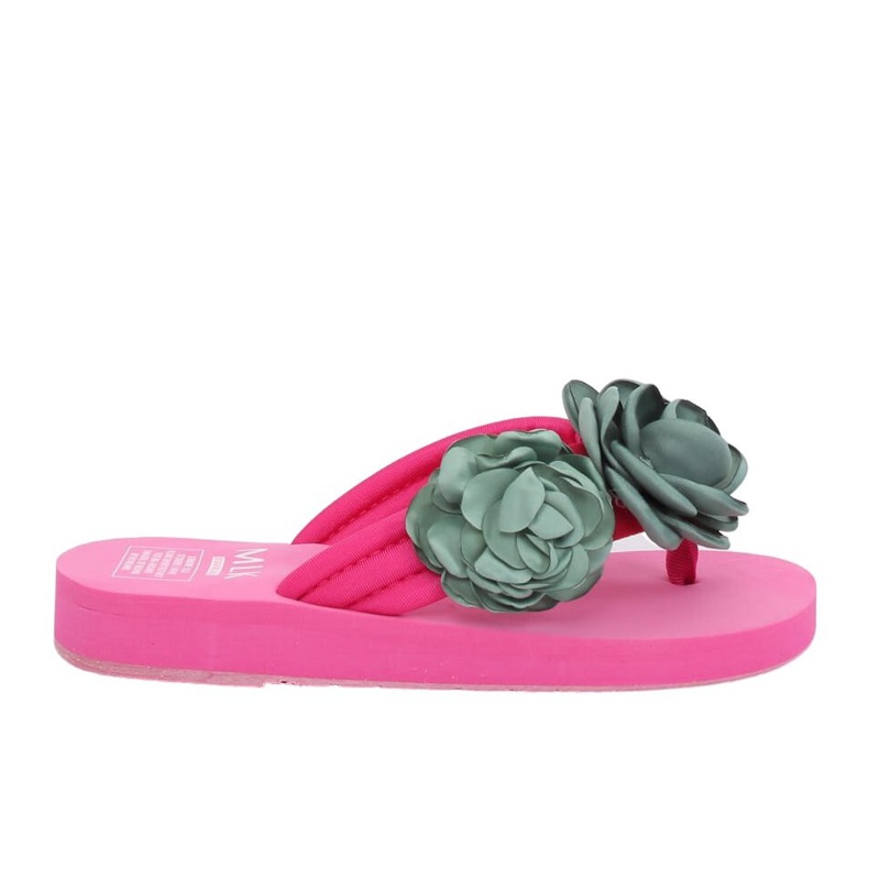 Fuchsia flip-flops TS-33 Rose rosa