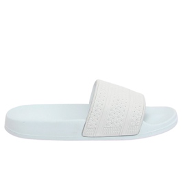 Blå skum tofflor J10761 Blå