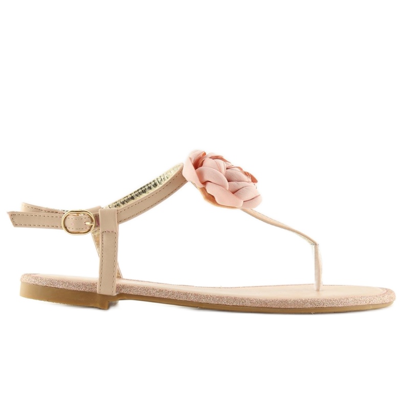 Flip-flops med en blomrosa T314P Pink