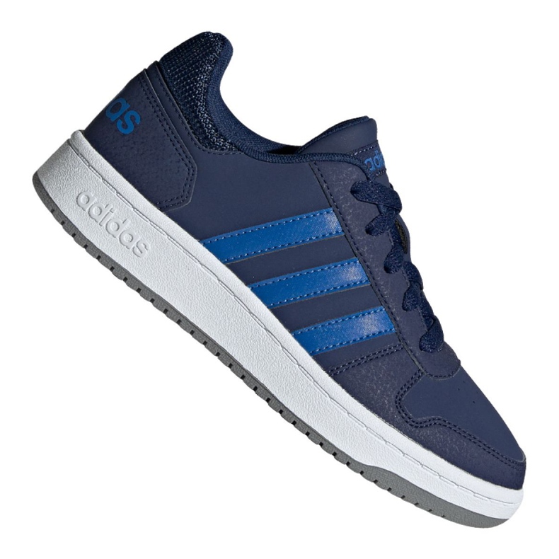 Adidas Hoops 2.0 K Jr EE8999 skor marinblå