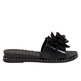 Svarta kvinnors svarta tofflor 38822 Svart