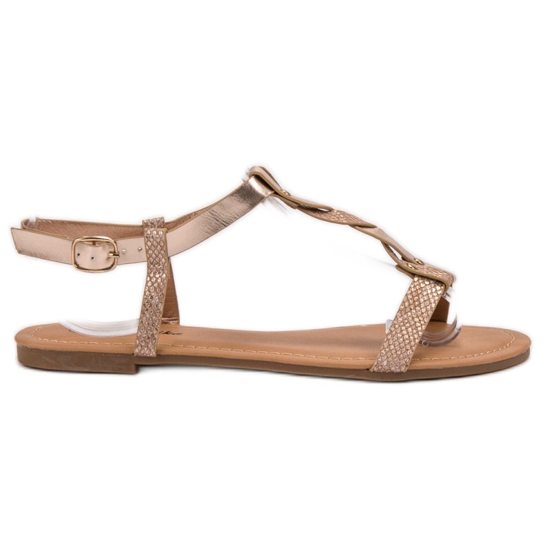 Mannika Rosa platta sandaler