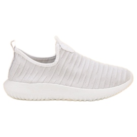 SHELOVET Slip-on vita sportskor