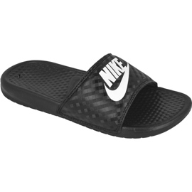 Tofflor Nike Sportswear Benassi Gör det bara W 343881-011 svart