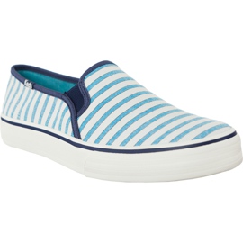 Keds Double Decker Cabana Stripe 670 vit blå